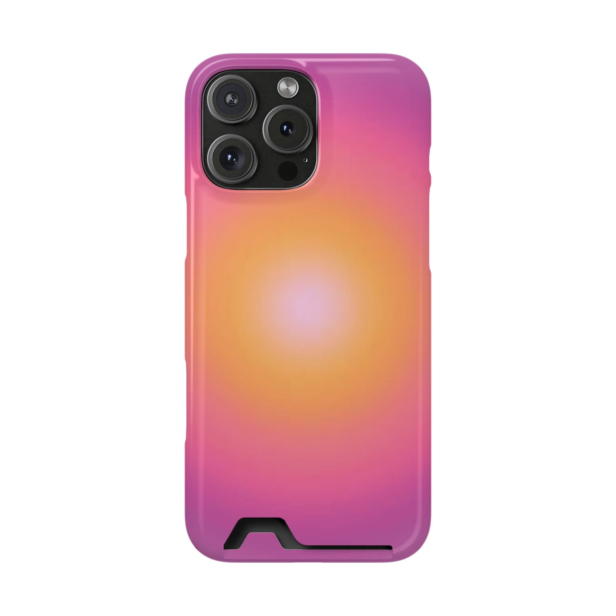 Sunset Gradient Phone Case with Card Holder