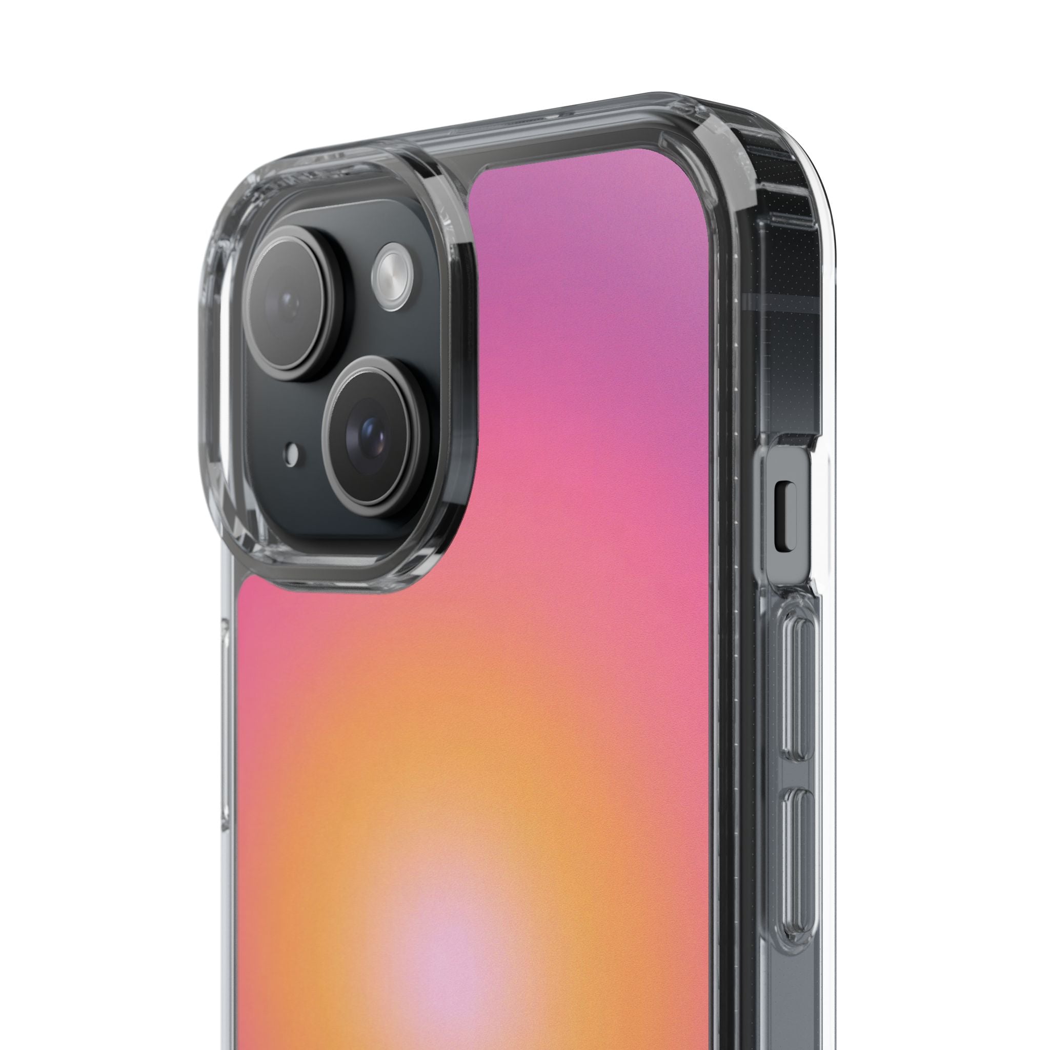 Sunset Gradient Clear Protective Cover