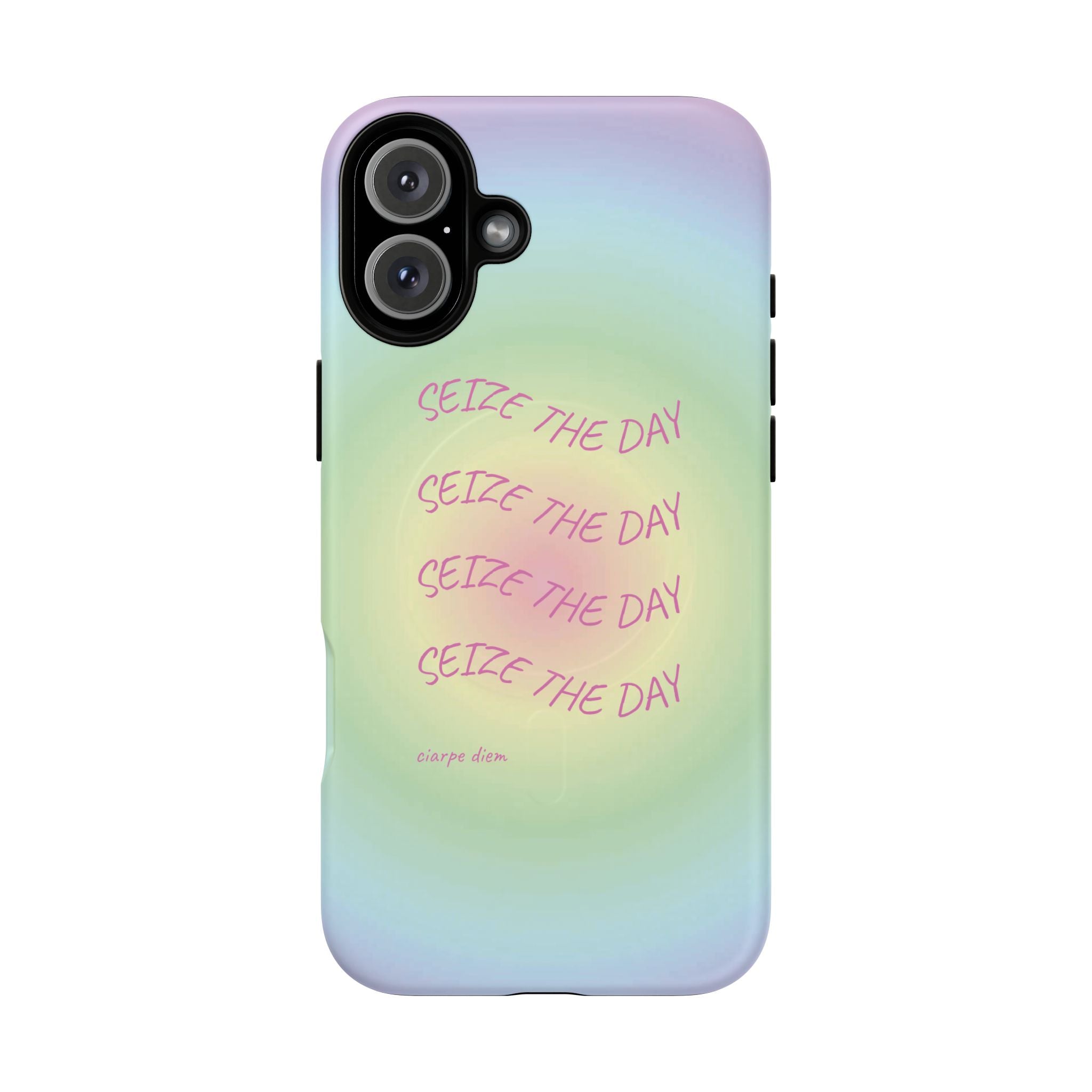 Bermuda Halo Seize The Day Gradient MagSafe Protective Phone Case