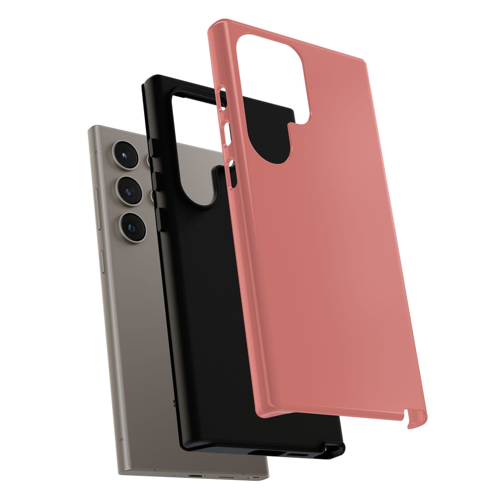 Frosty Pink Protective Phone Case