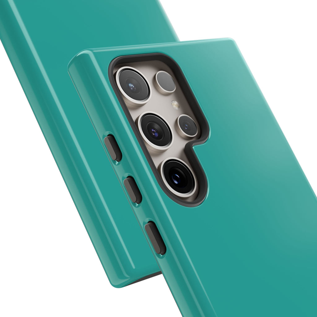 Teal Protective Phone Case