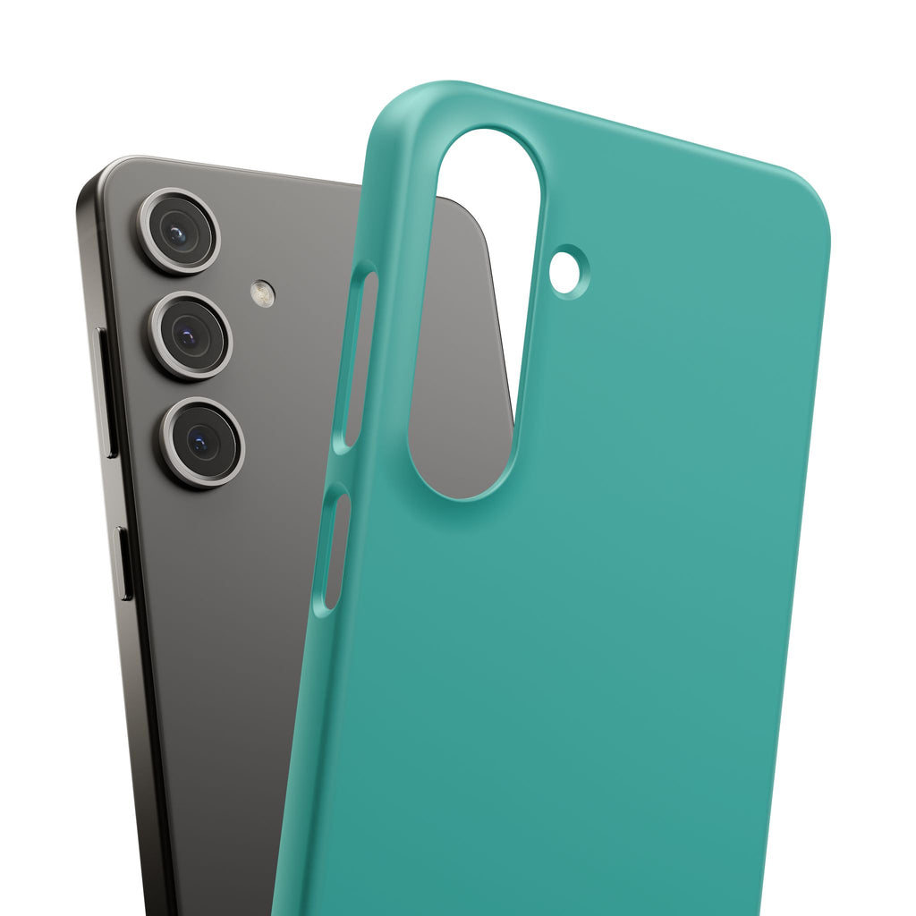 Teal Snap Phone Case
