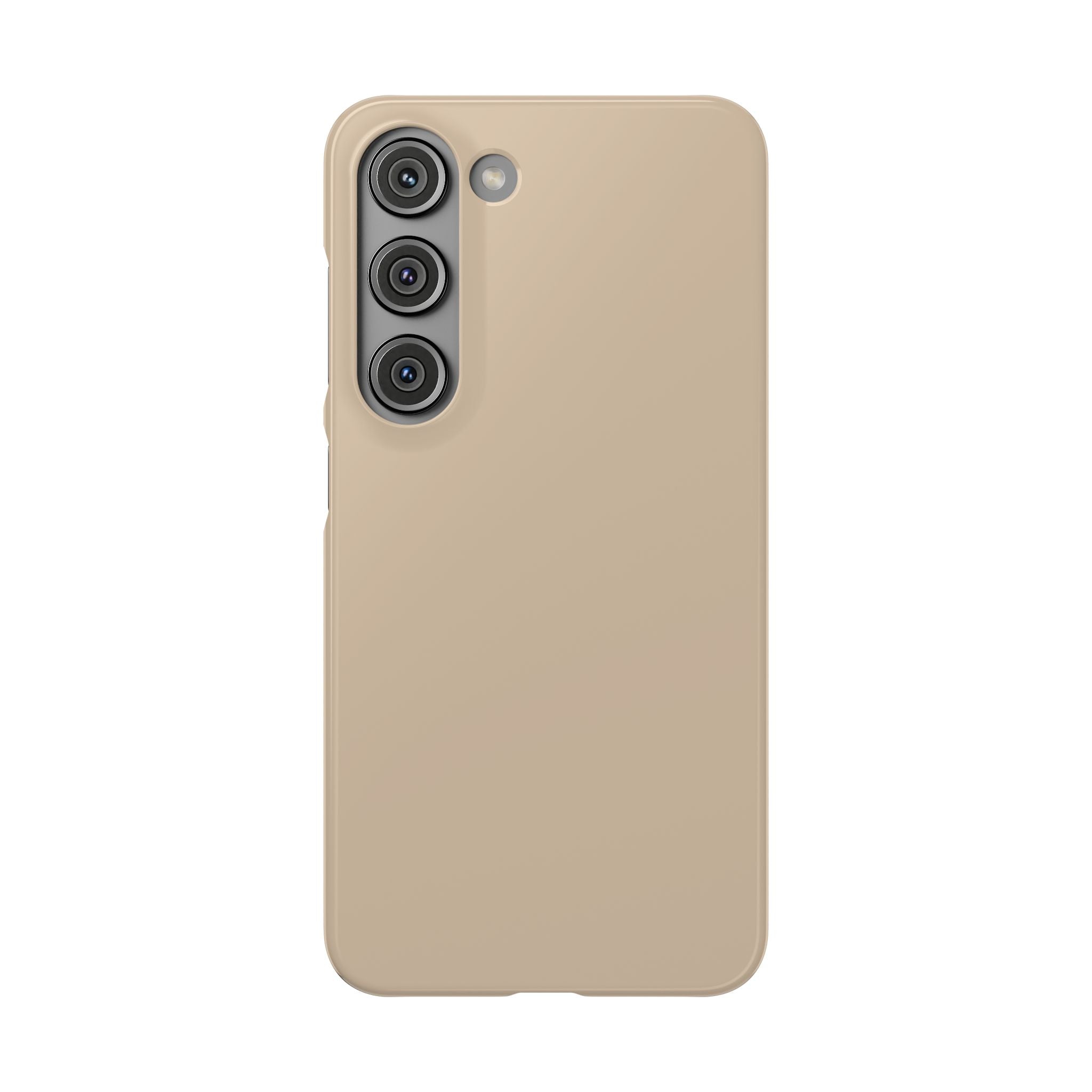 Beige Snap Phone Case