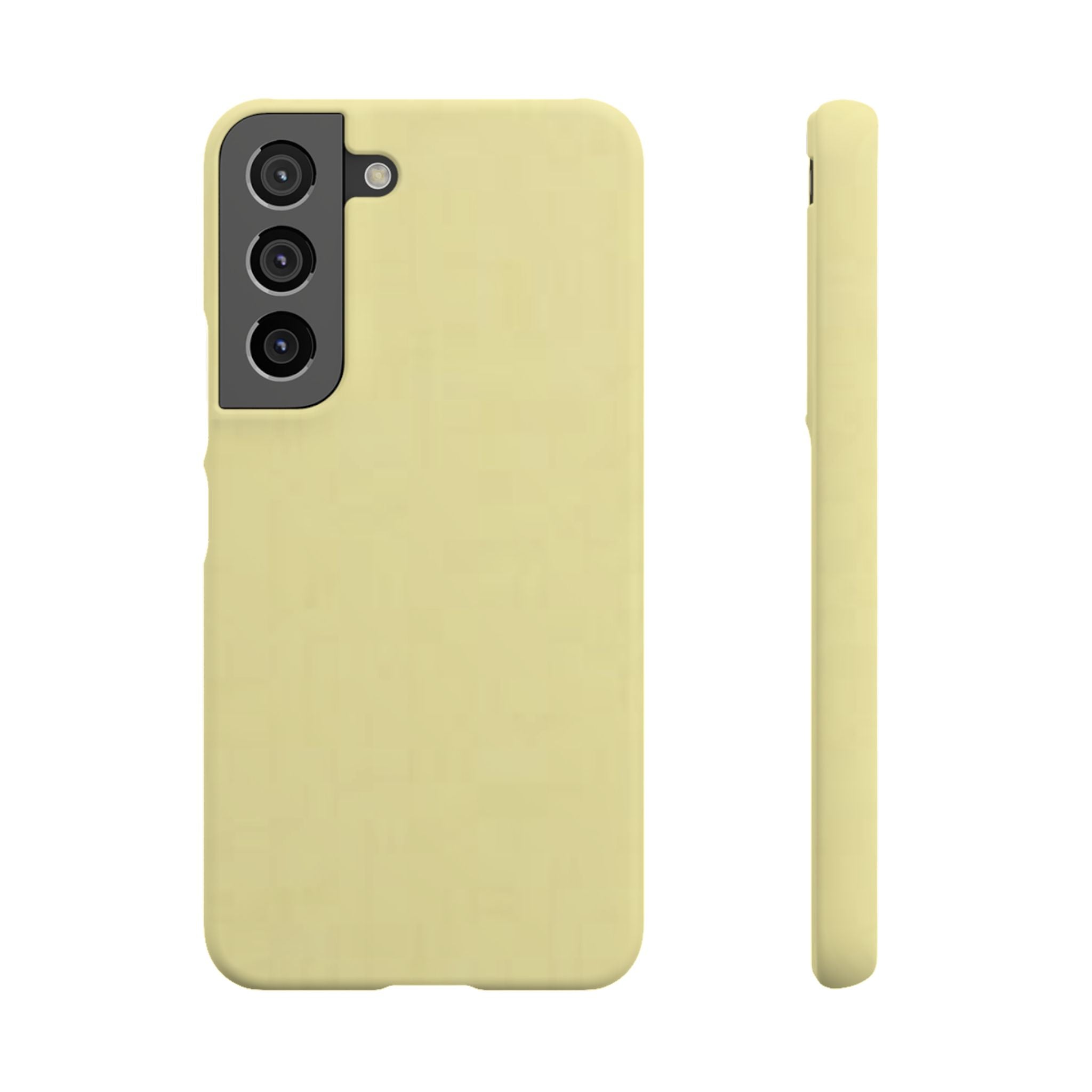 Pale Yellow Snap Phone Case