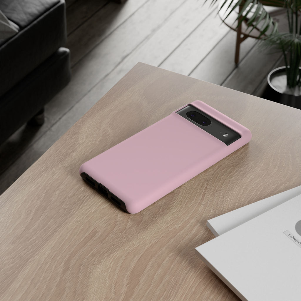 Pale Pink Protective Phone Case