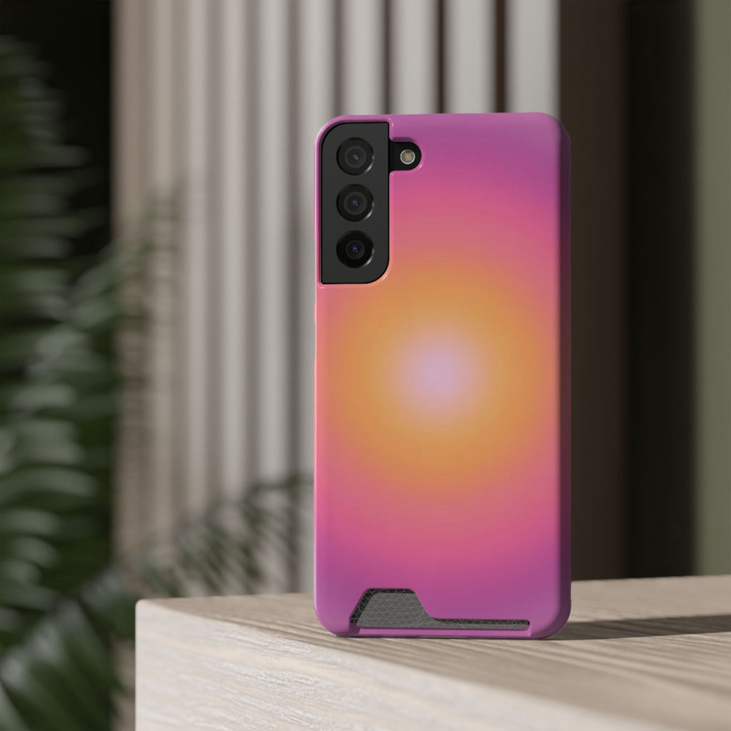 Sunset Gradient Phone Case with Card Holder