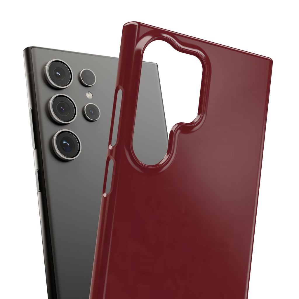 Dark Cherry Snap Phone Case