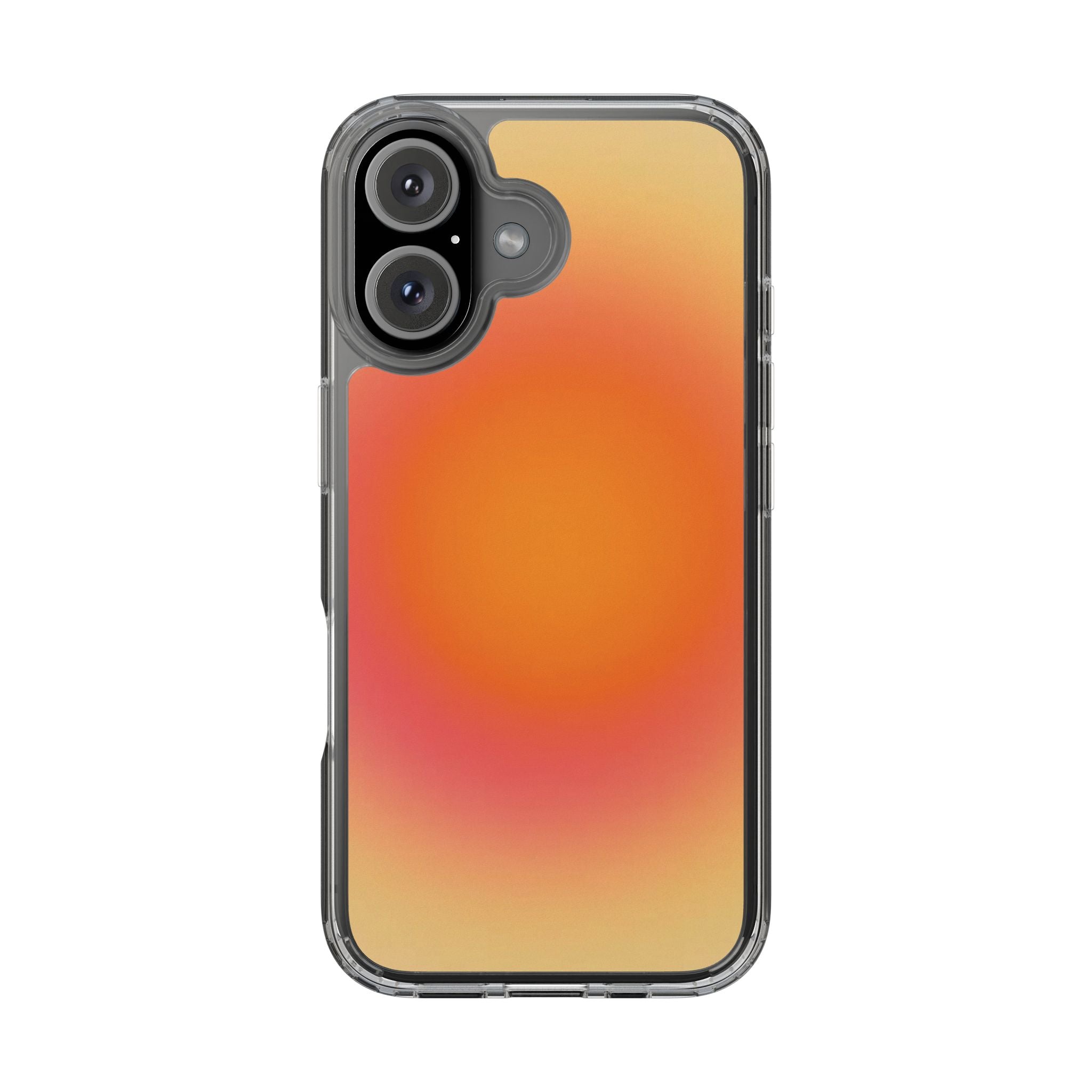 Clear Sunburst Protective Phone Case