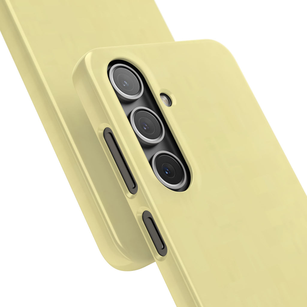 Pale Yellow Snap Phone Case