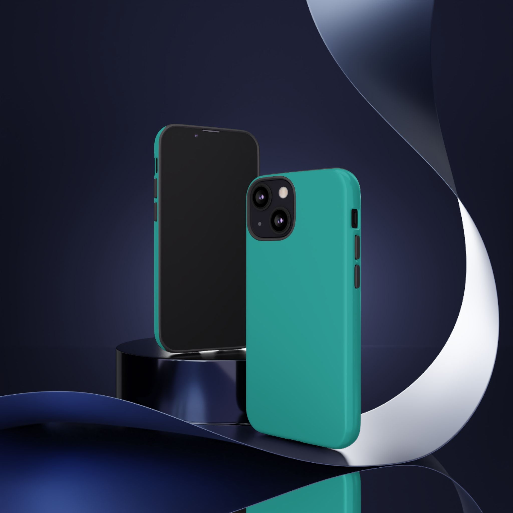 Teal Protective Phone Case