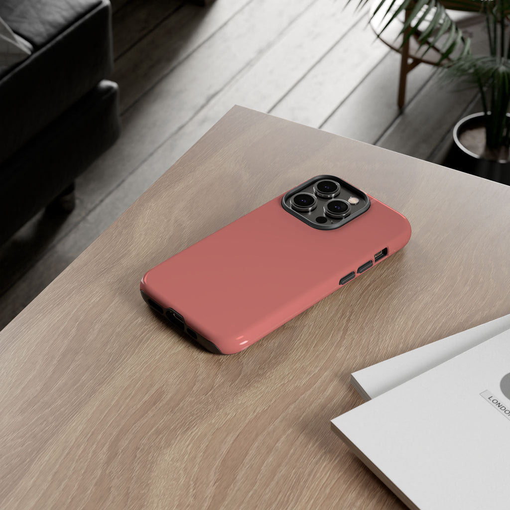 Frosty Pink Protective Phone Case