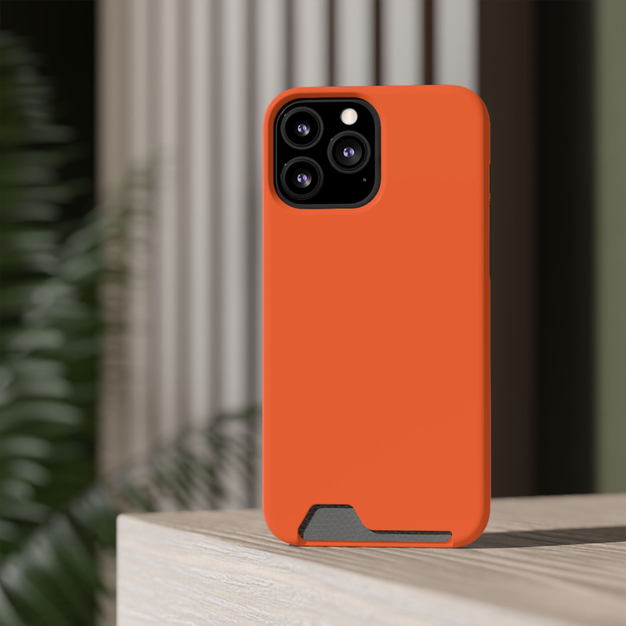 Orange Card-Holder Phone Case