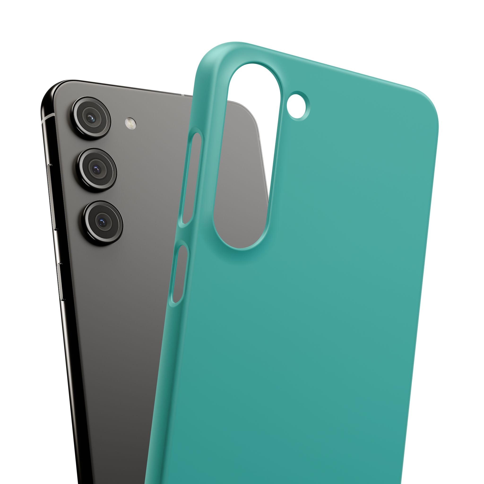 Teal Snap Phone Case