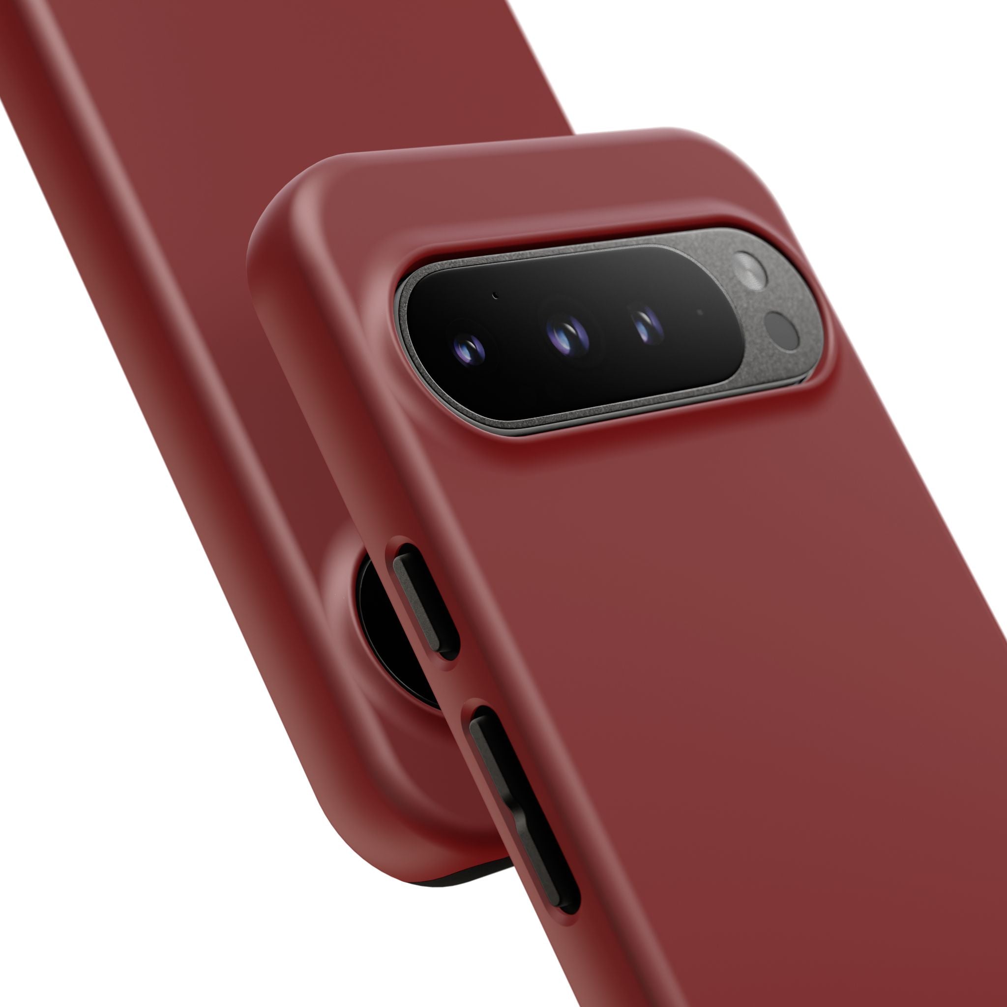 Dark Red Protective Phone Case