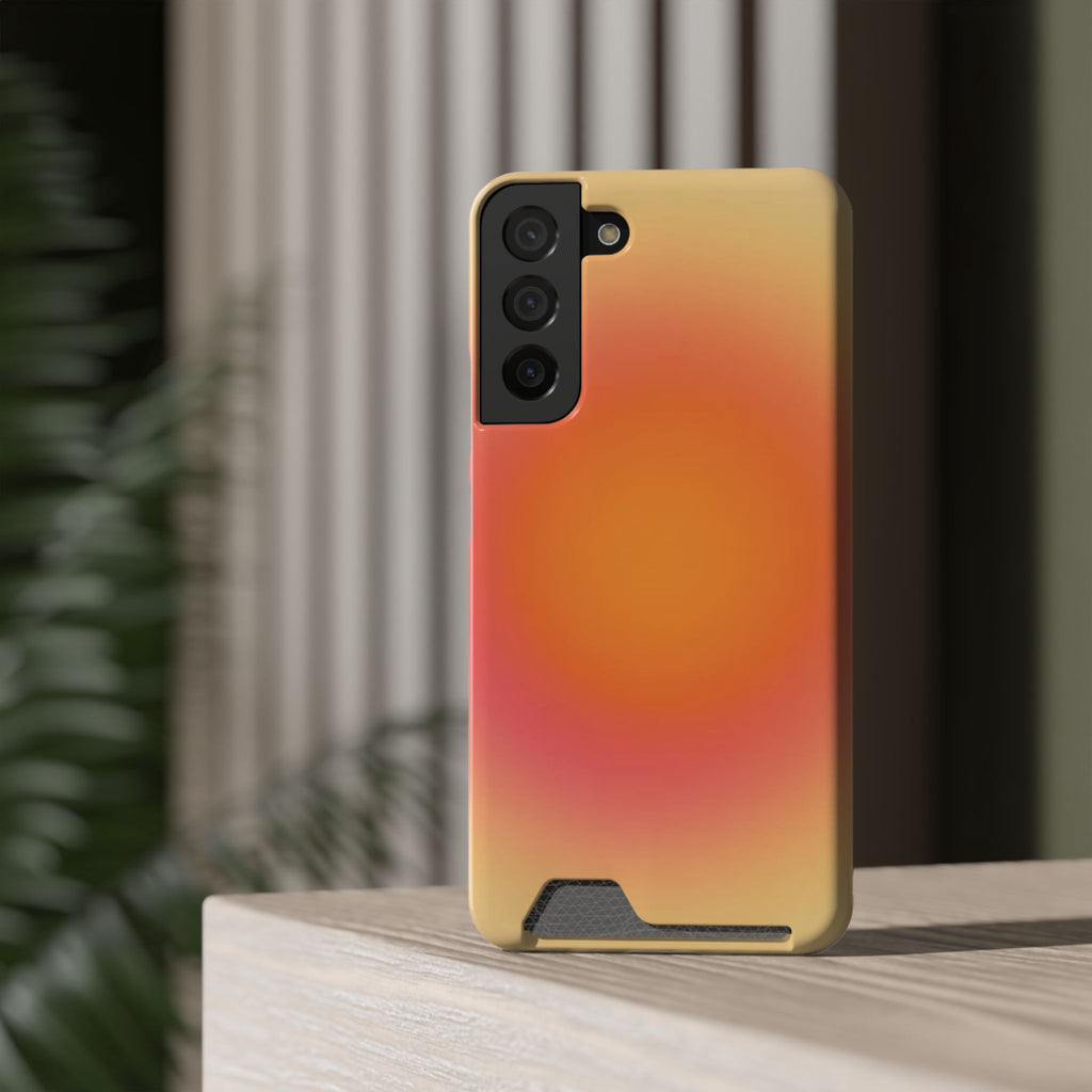 Sunset Gradient Phone Case with Card Slot