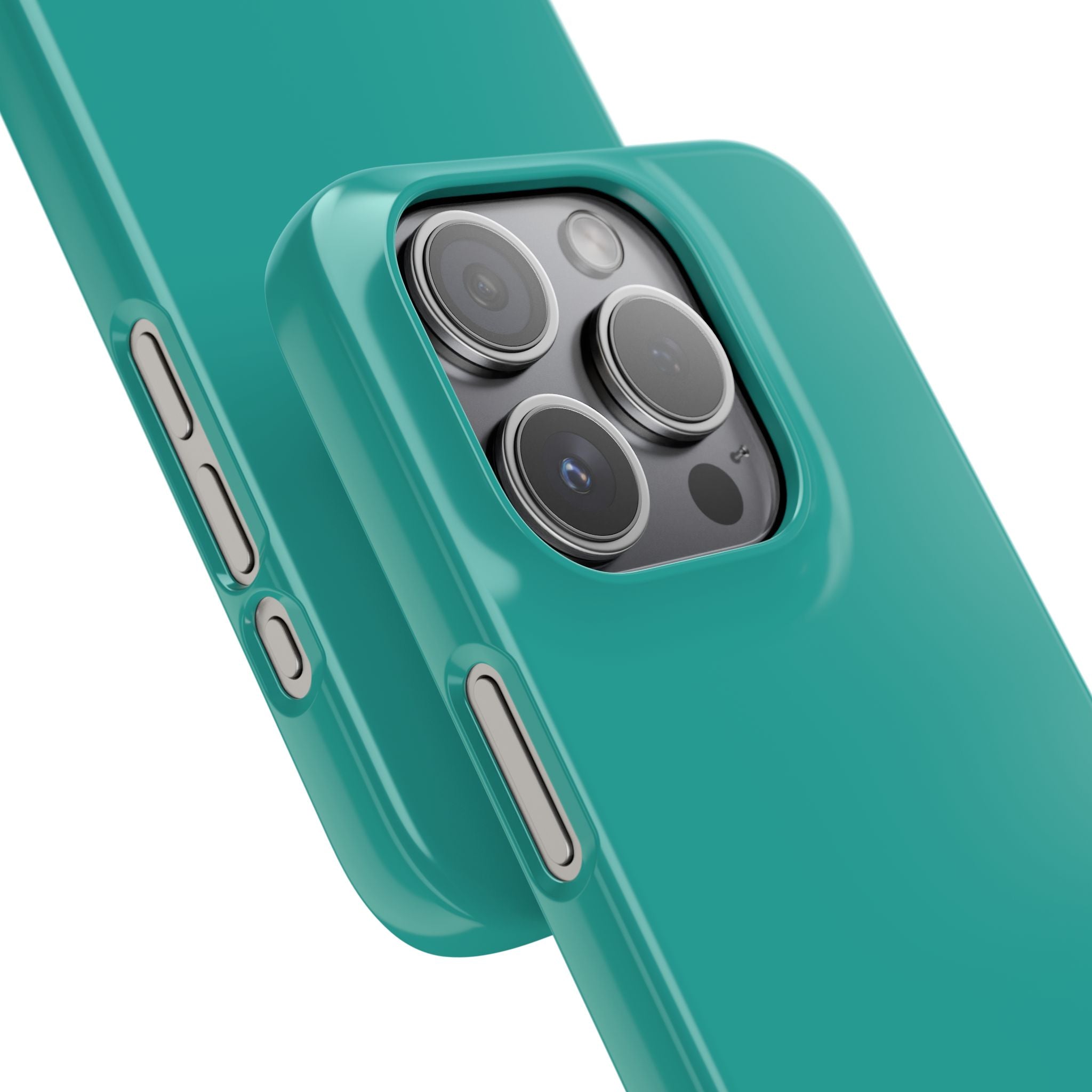 Teal Snap Phone Case