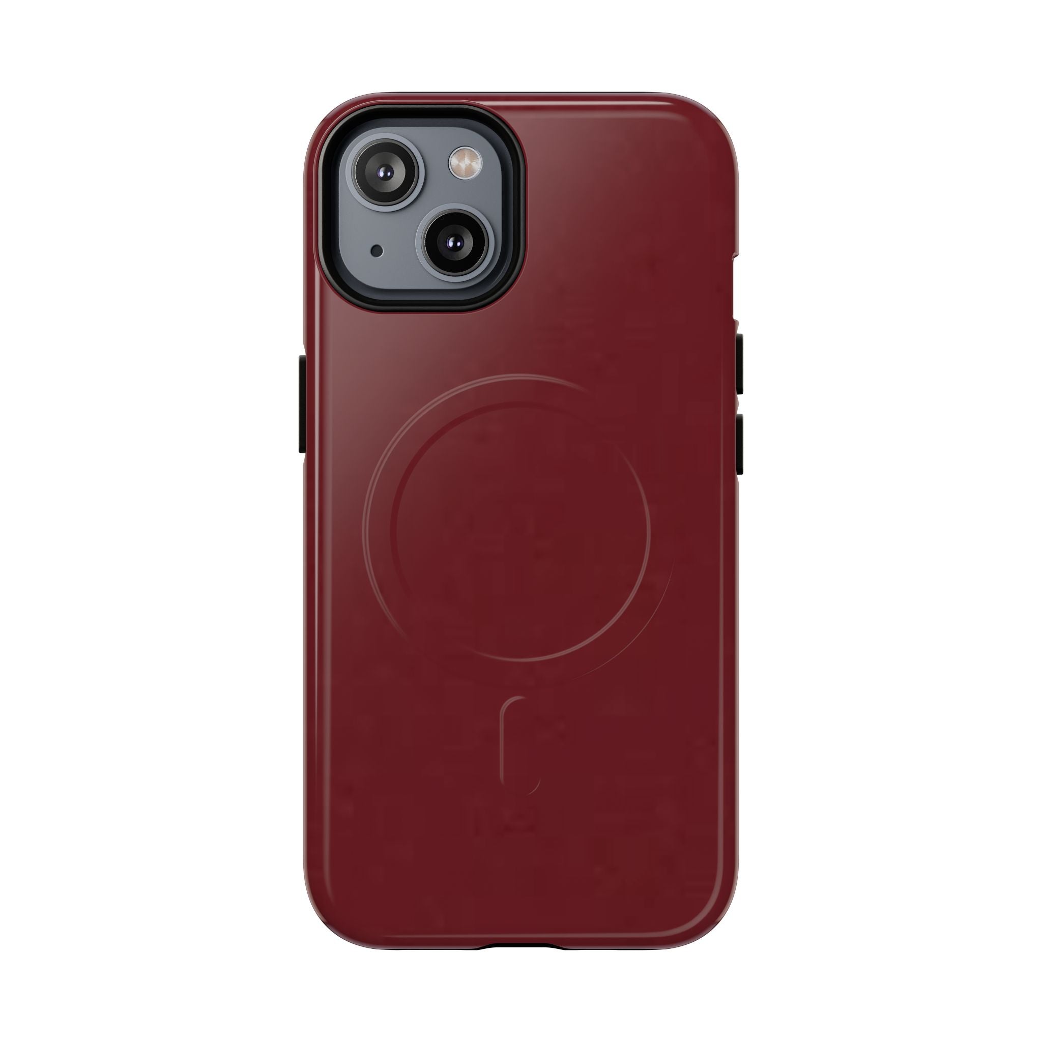 Dark Cherry MagSafe Protective Phone Case
