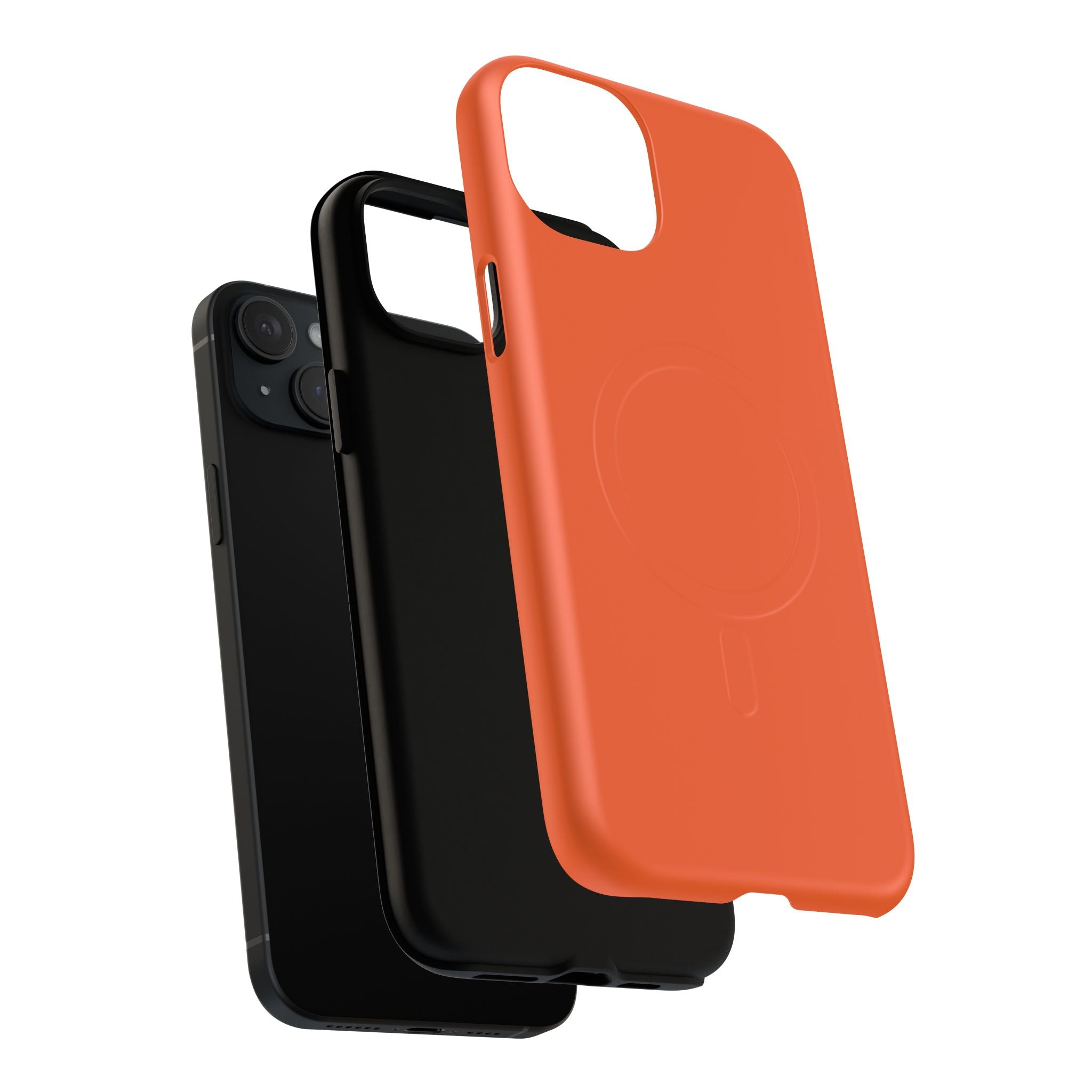 Orange MagSafe Protective Phone Case