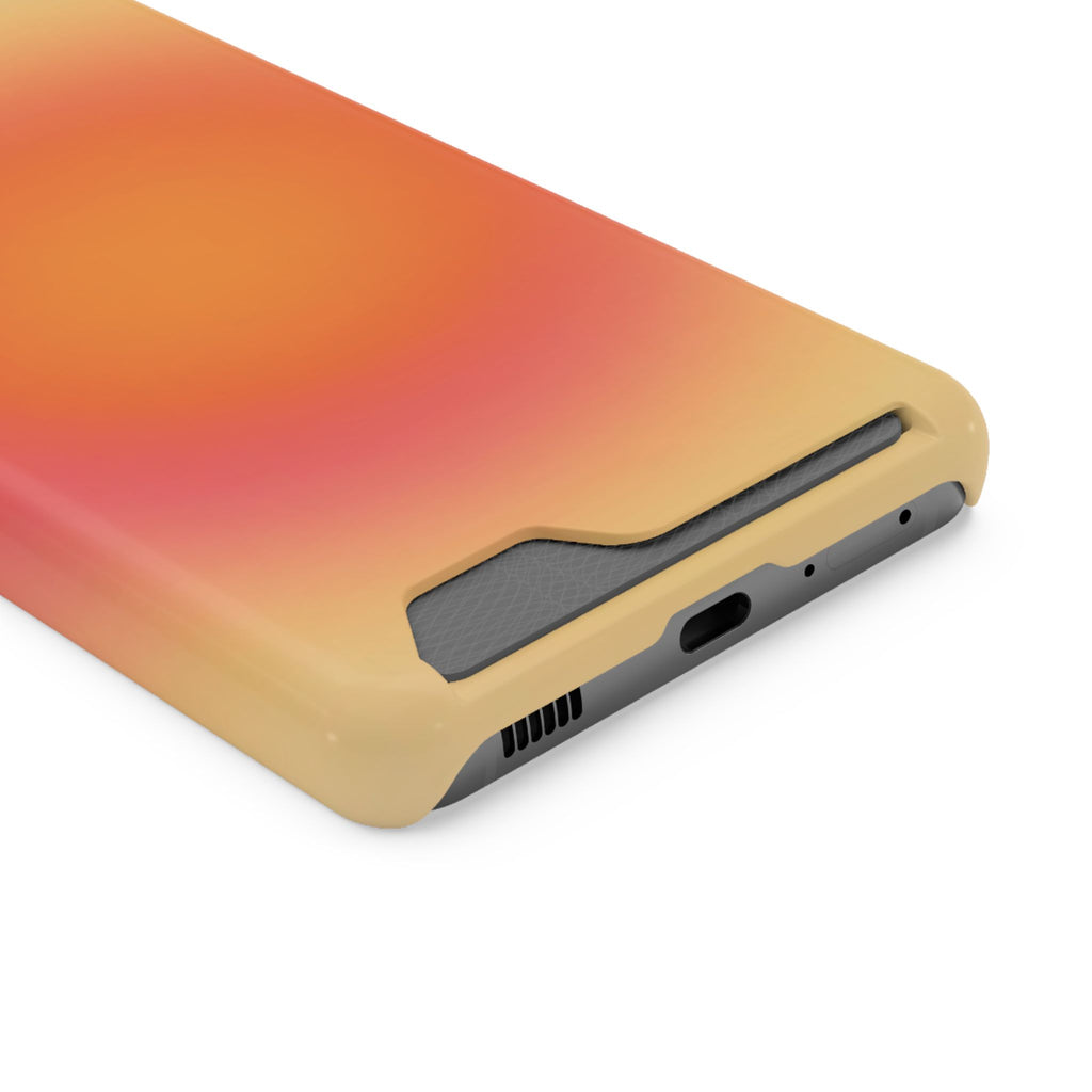 Sunset Gradient Phone Case with Card Slot