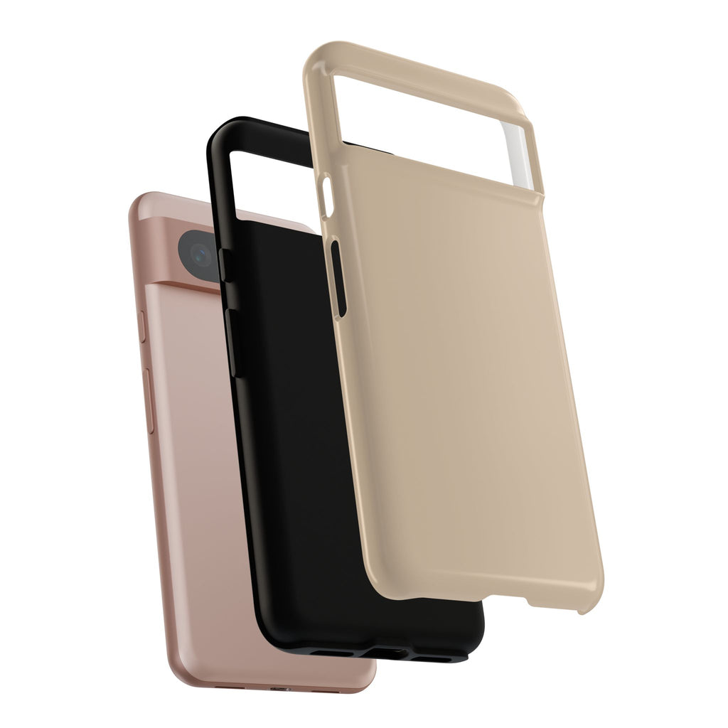 Beige Protective Phone Case