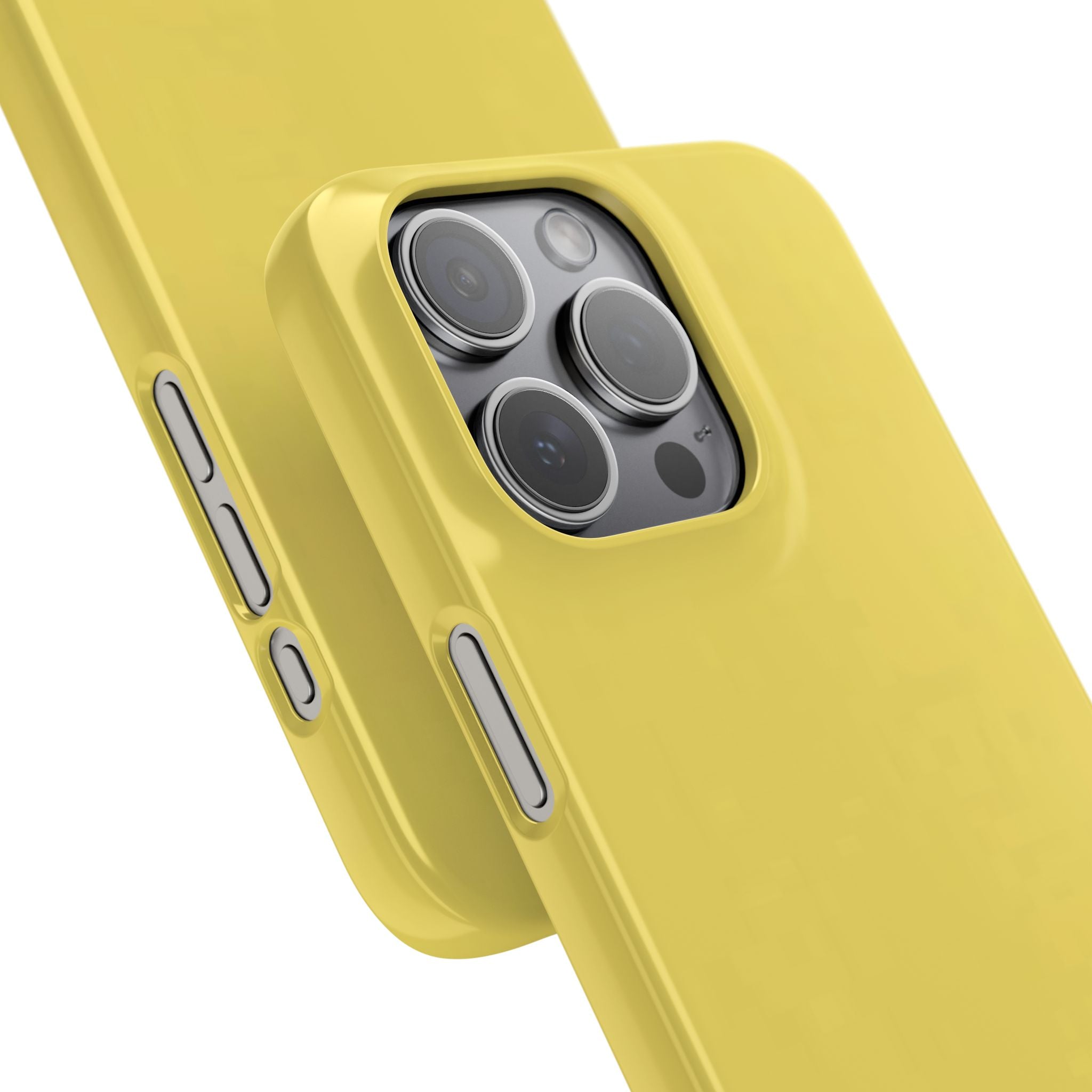 Yellow Snap Phone Case