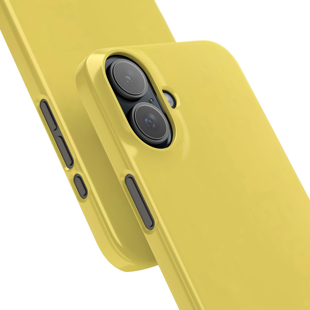 Yellow Snap Phone Case