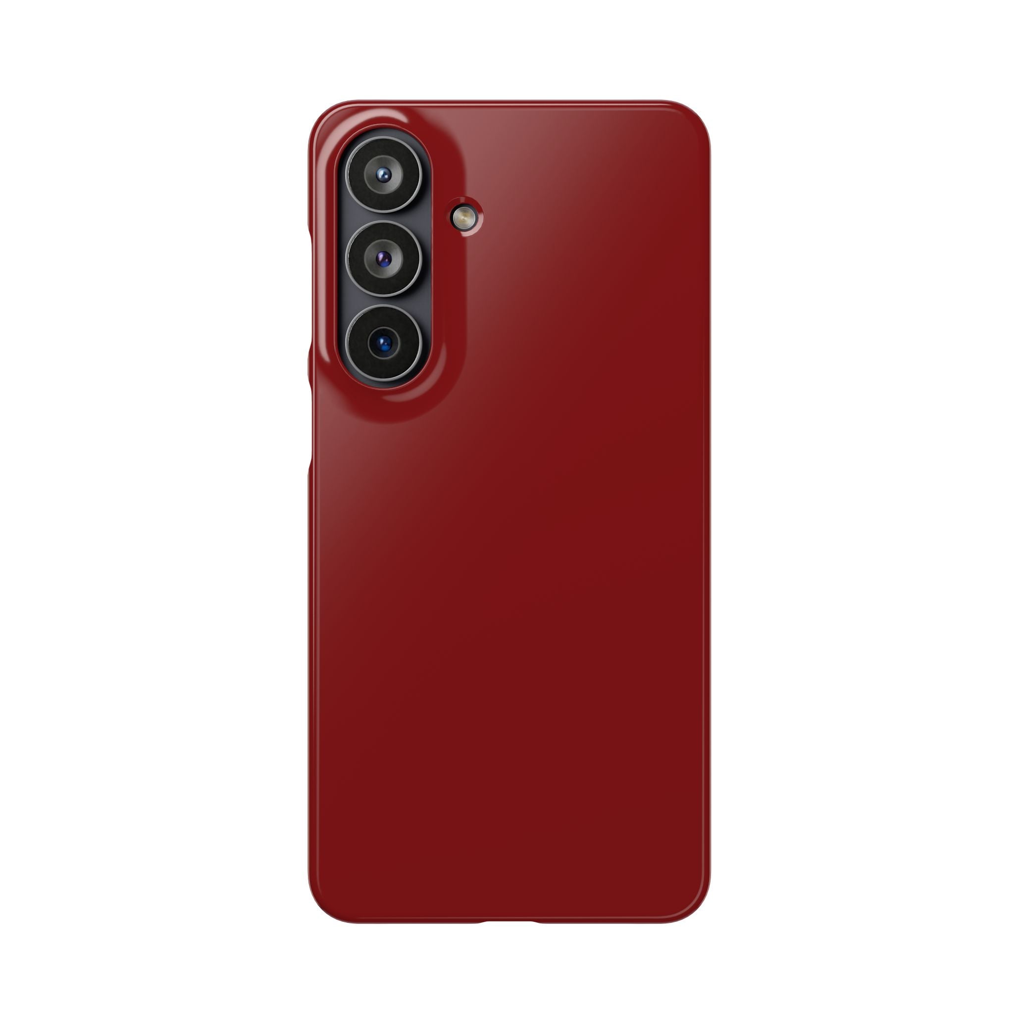 Dark Red Snap Phone Case