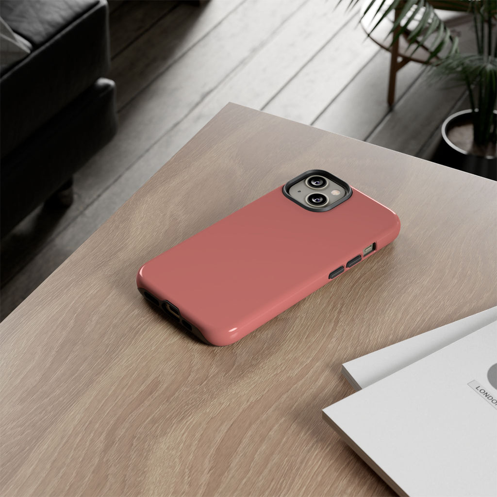 Frosty Pink Protective Phone Case