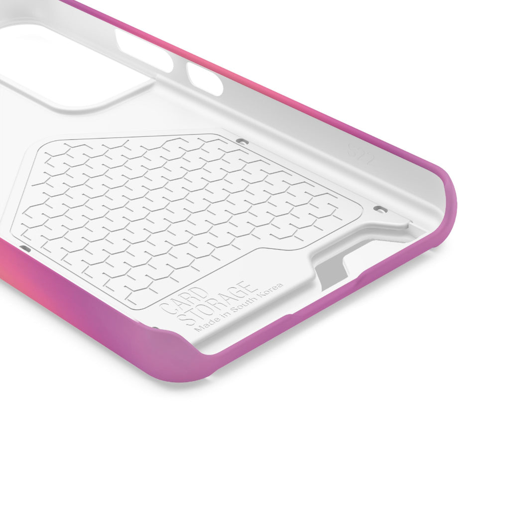 Sunset Gradient Phone Case with Card Holder