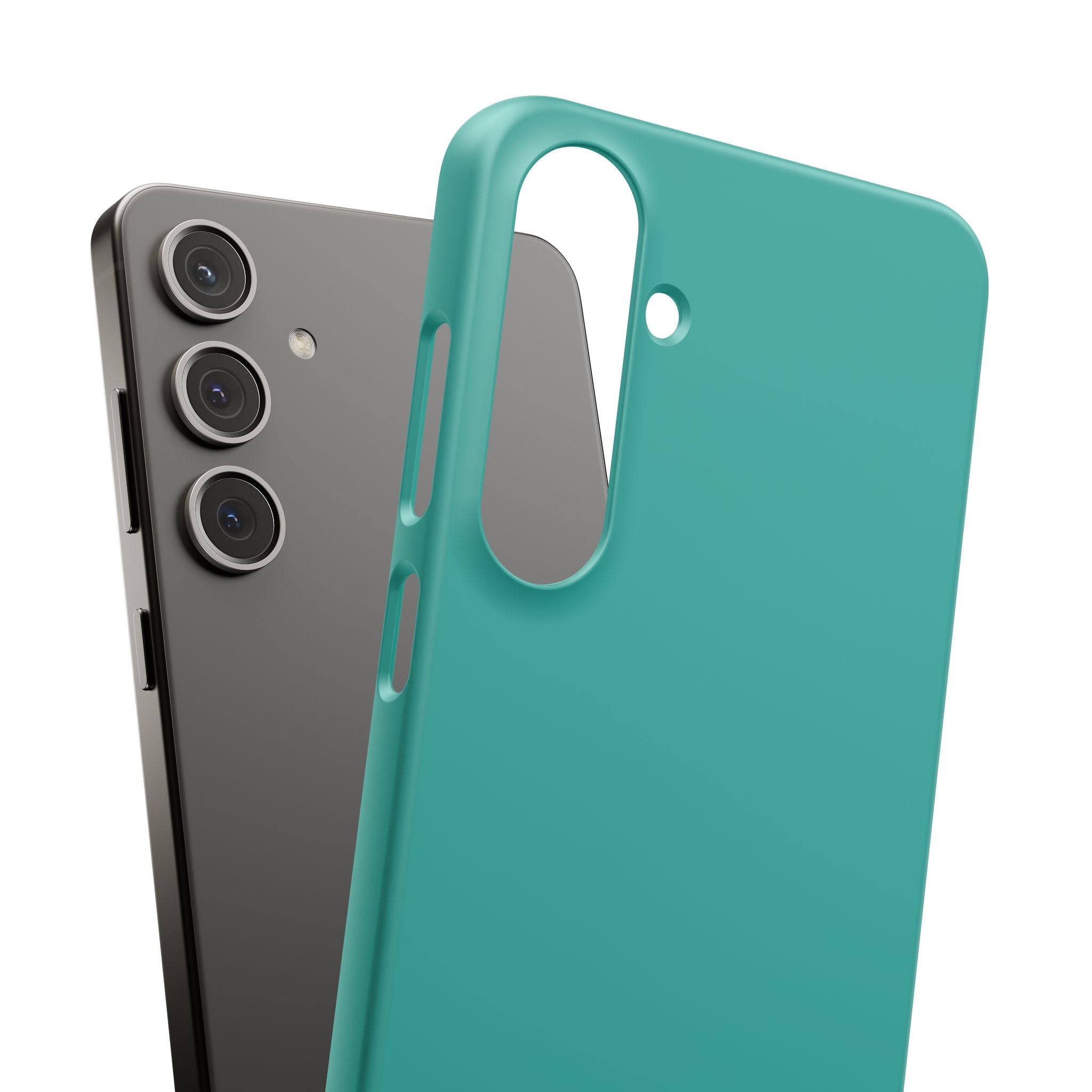 Teal Snap Phone Case