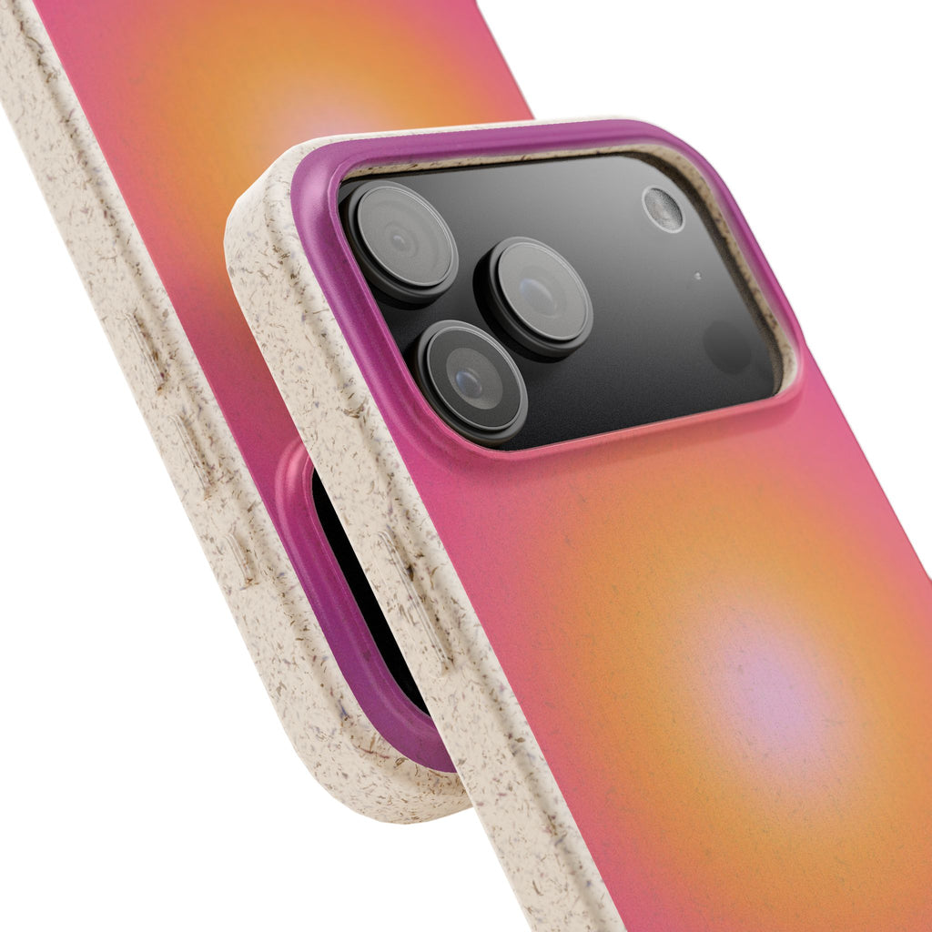 Sunset Glow Biodegradable Phone Case -  Eco-Friendly Cover