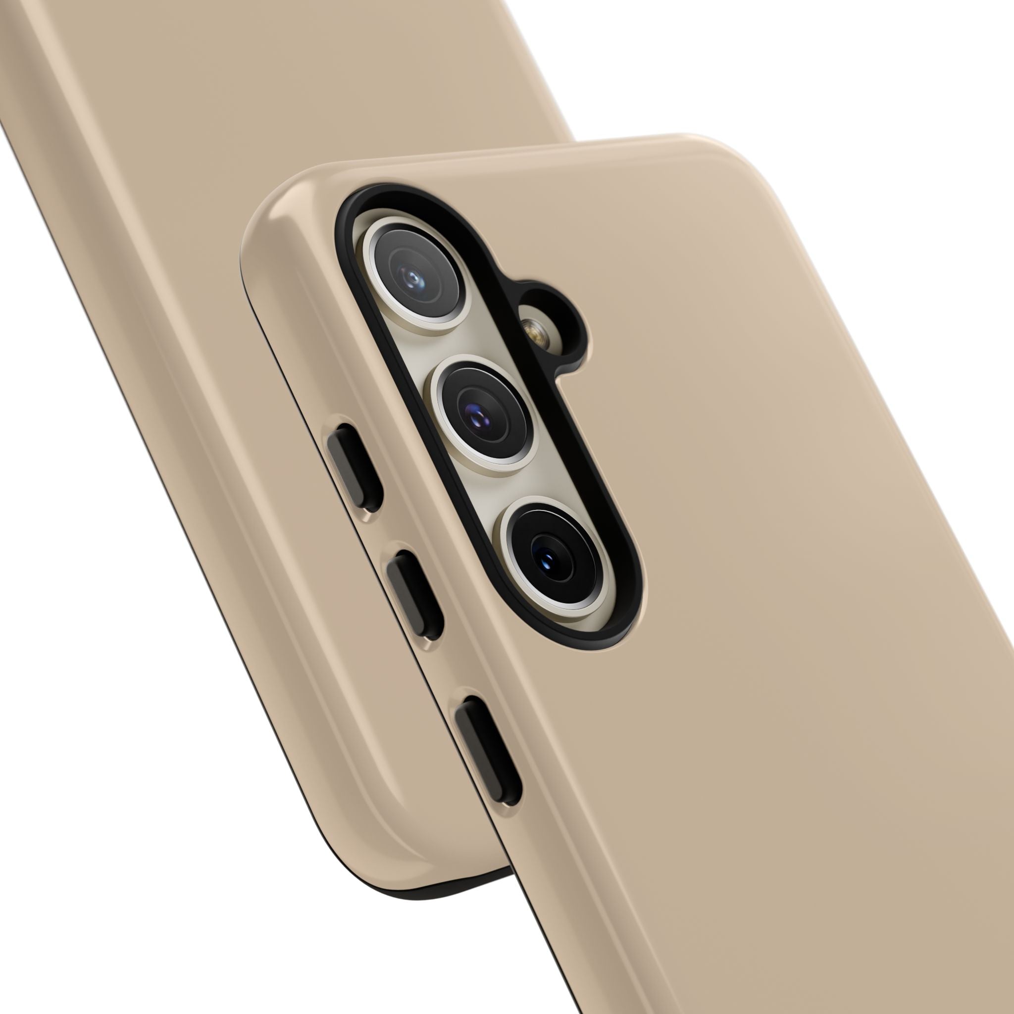 Beige Protective Phone Case
