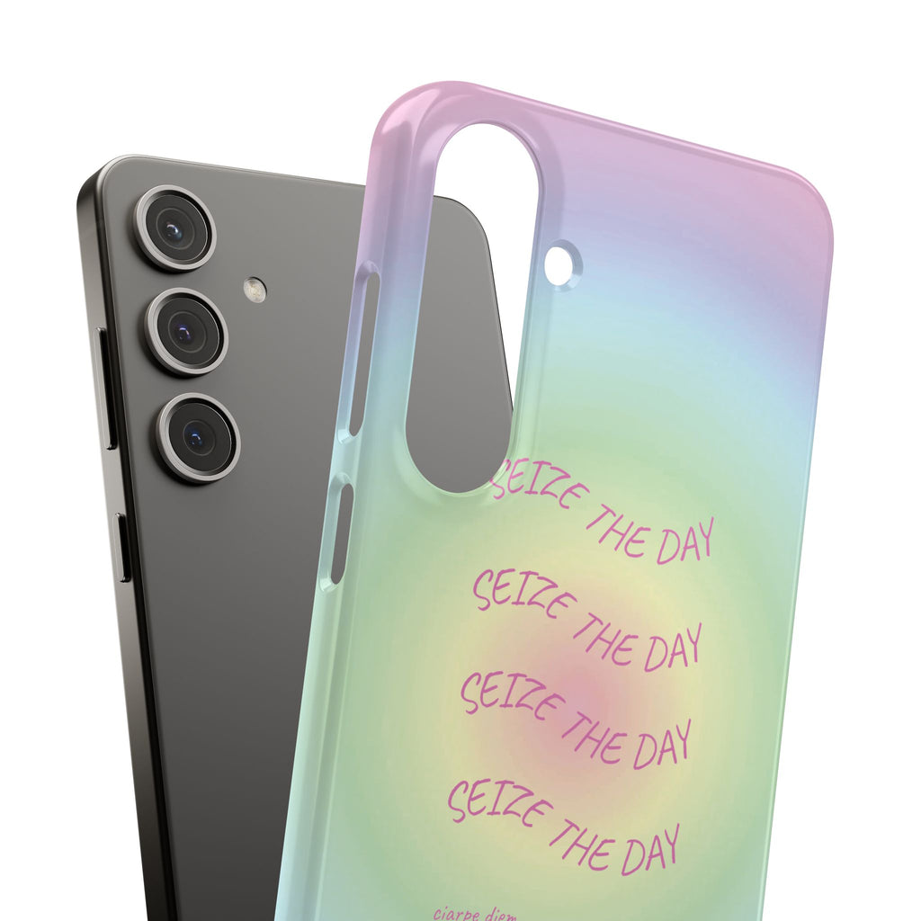 Carpe Diem Bermuda Halo Gradient Snap Phone Case