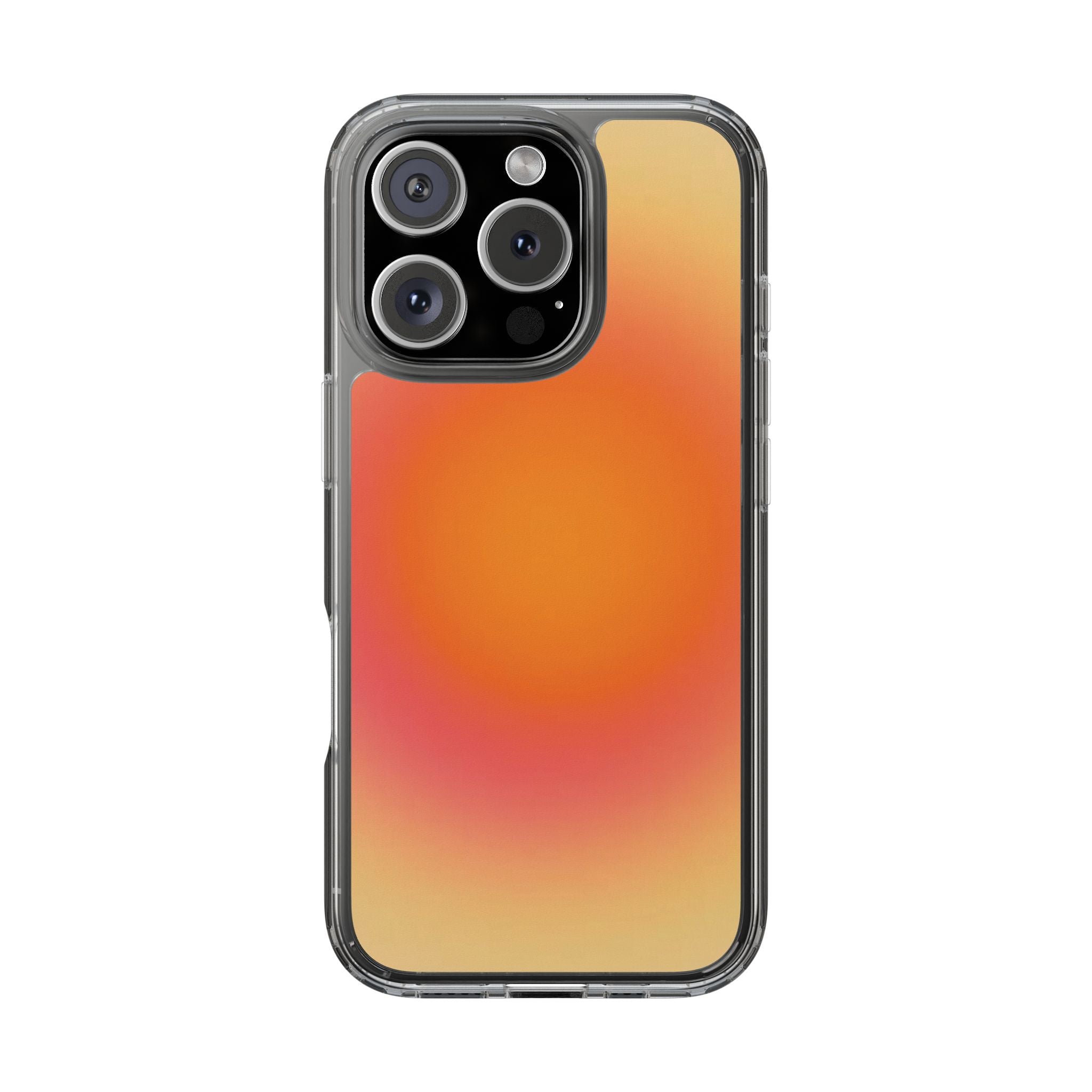Clear Sunburst Protective Phone Case