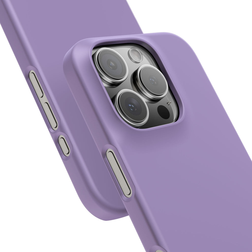 Lilac Snap Phone Case