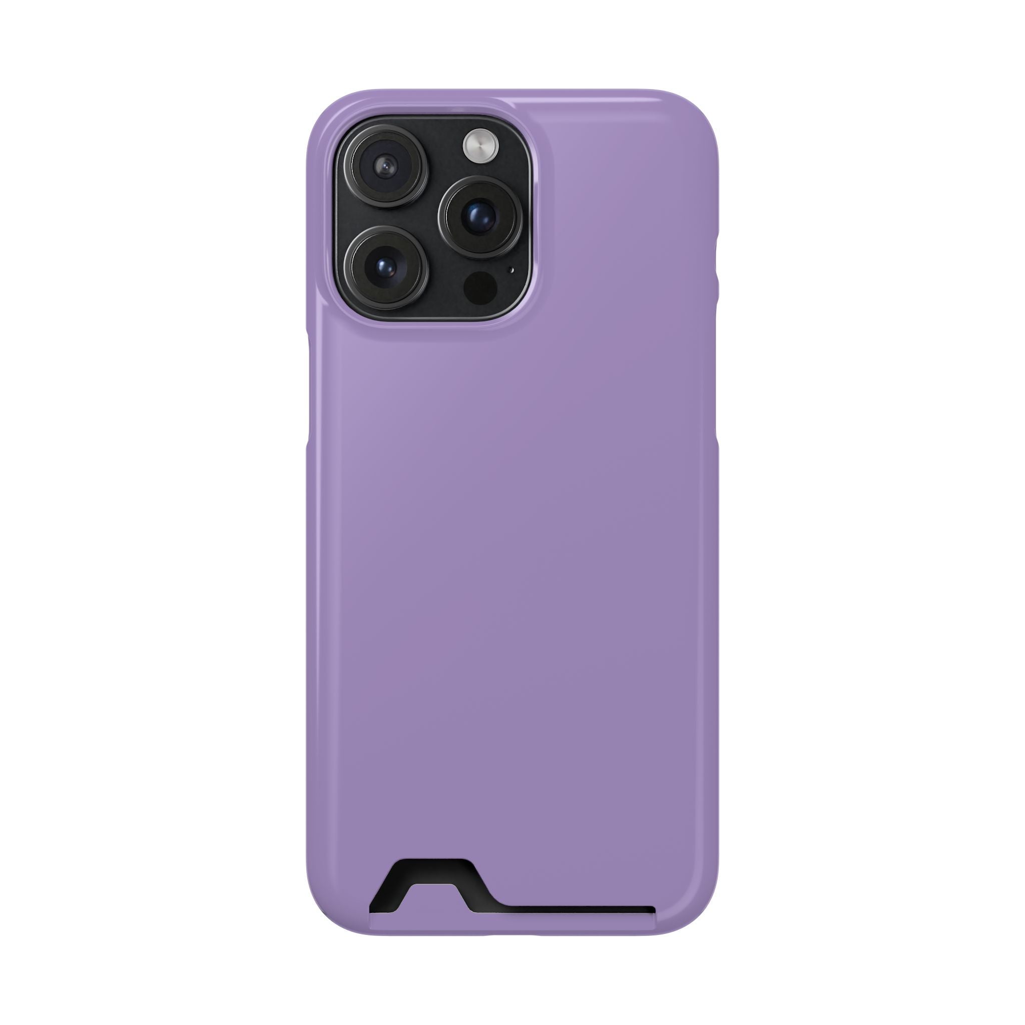 Lilac Card Holder Phone Case