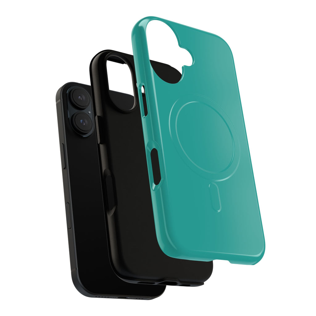 Teal MagSafe Protective Phone Case