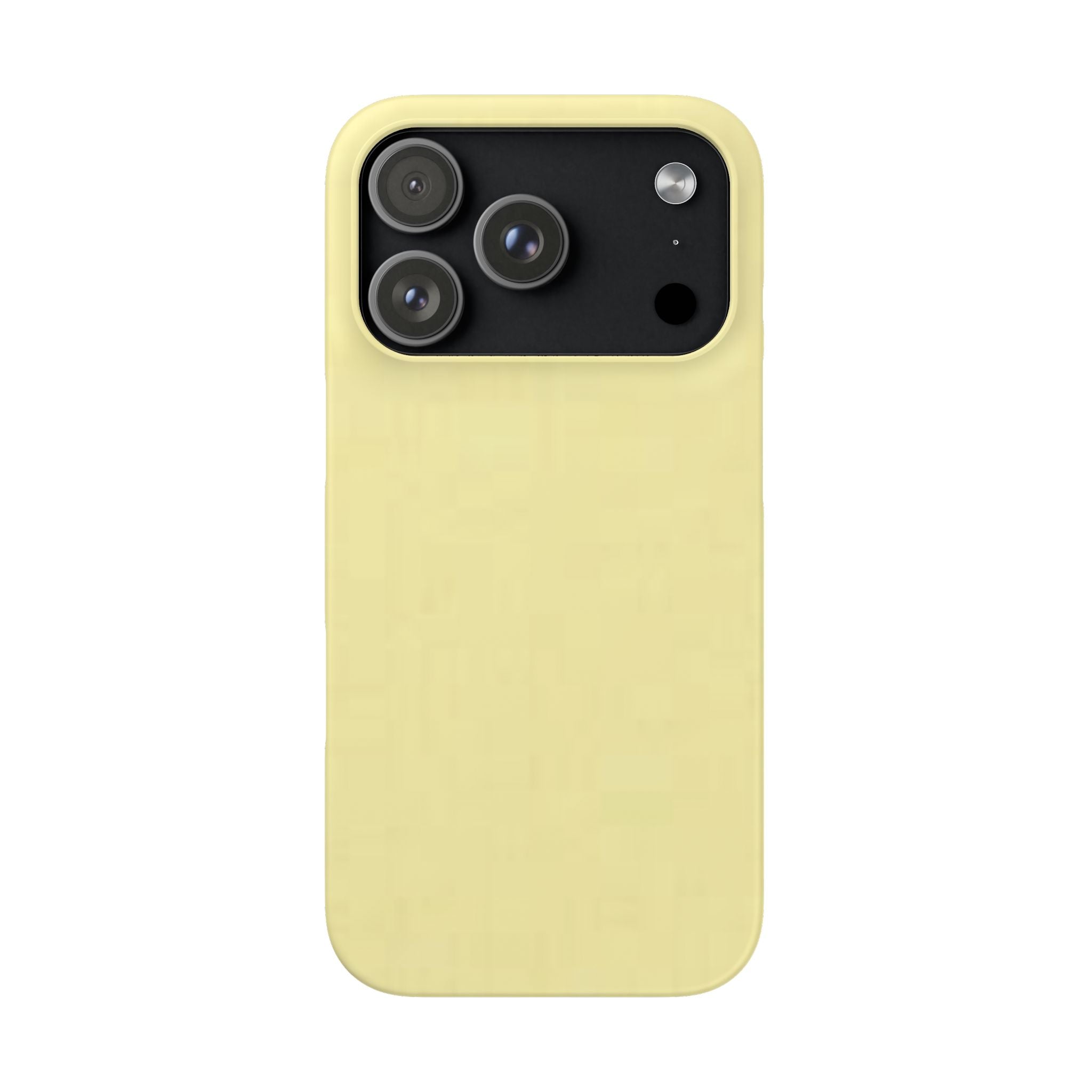 Pale Yellow Snap Phone Case
