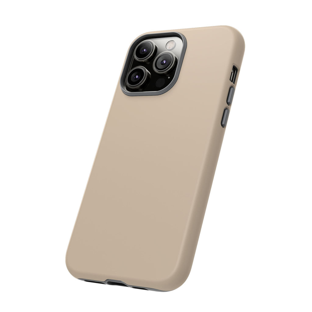 Beige Protective Phone Case