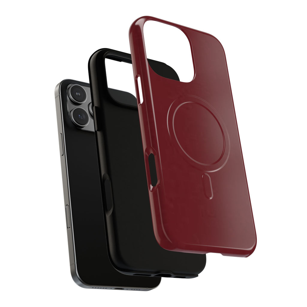 Dark Cherry MagSafe Protective Phone Case
