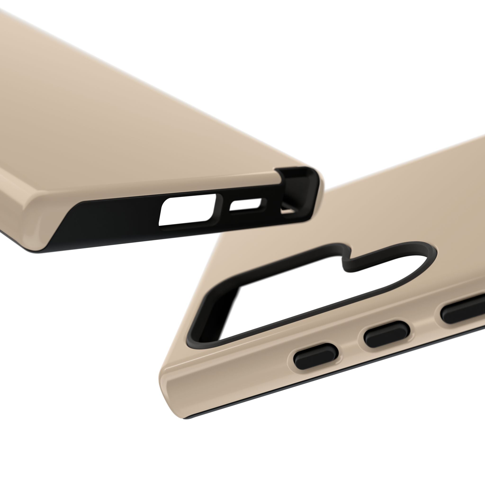 Beige Protective Phone Case