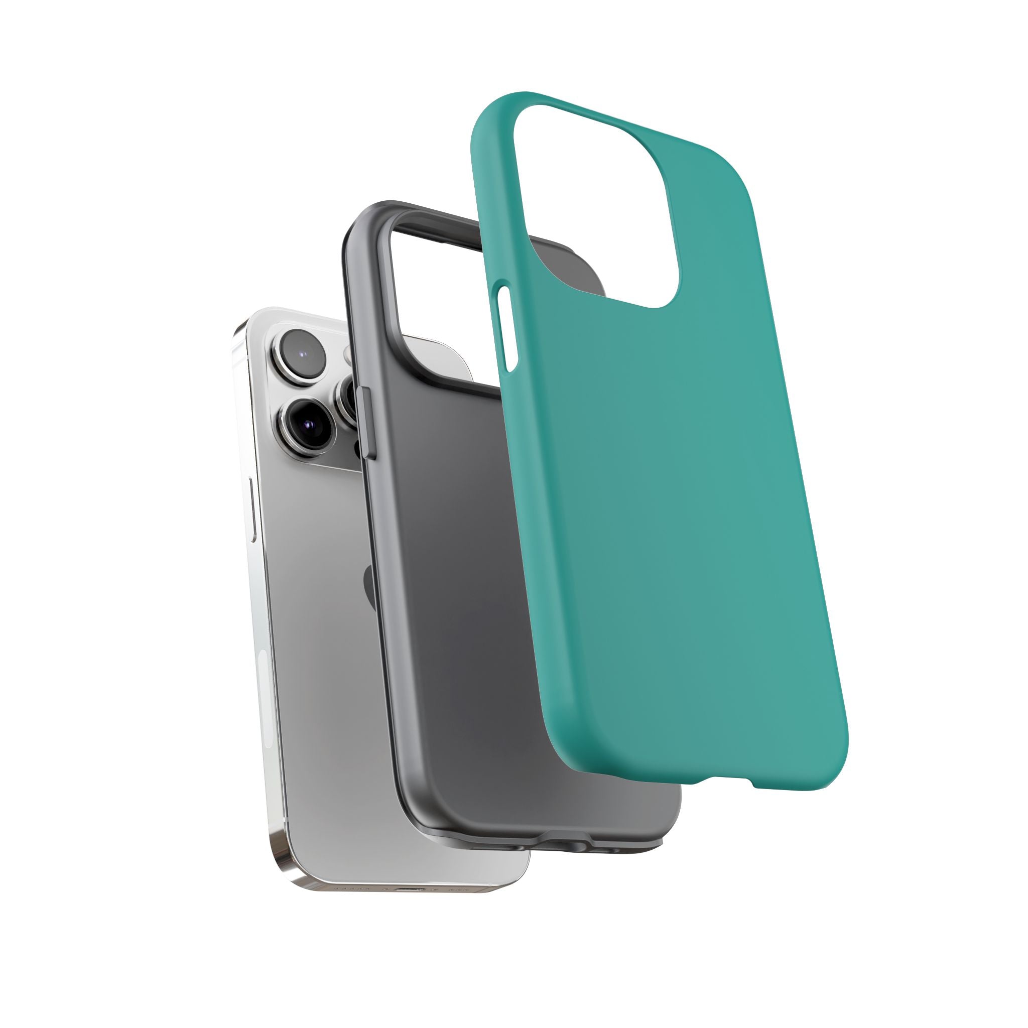 Teal Protective Phone Case