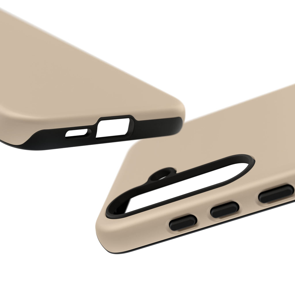 Beige Protective Phone Case