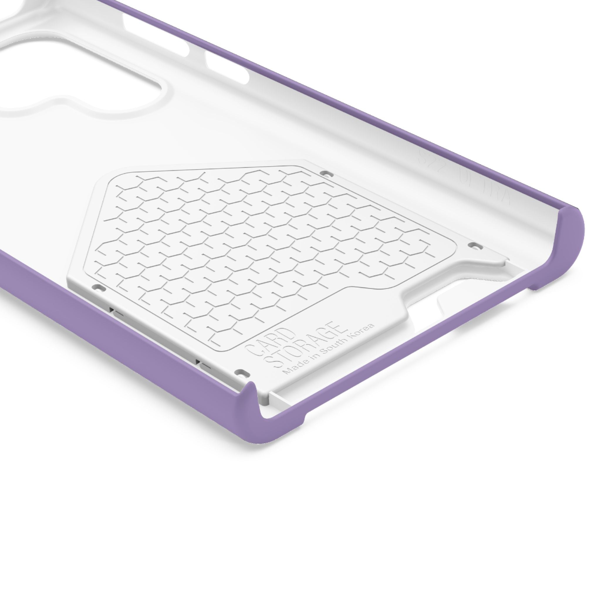 Lilac Card Holder Phone Case
