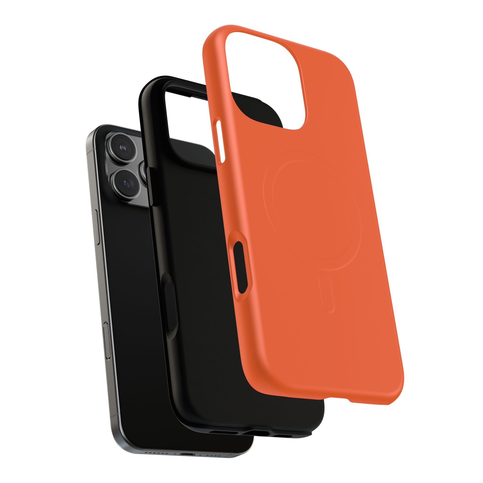 Orange MagSafe Protective Phone Case
