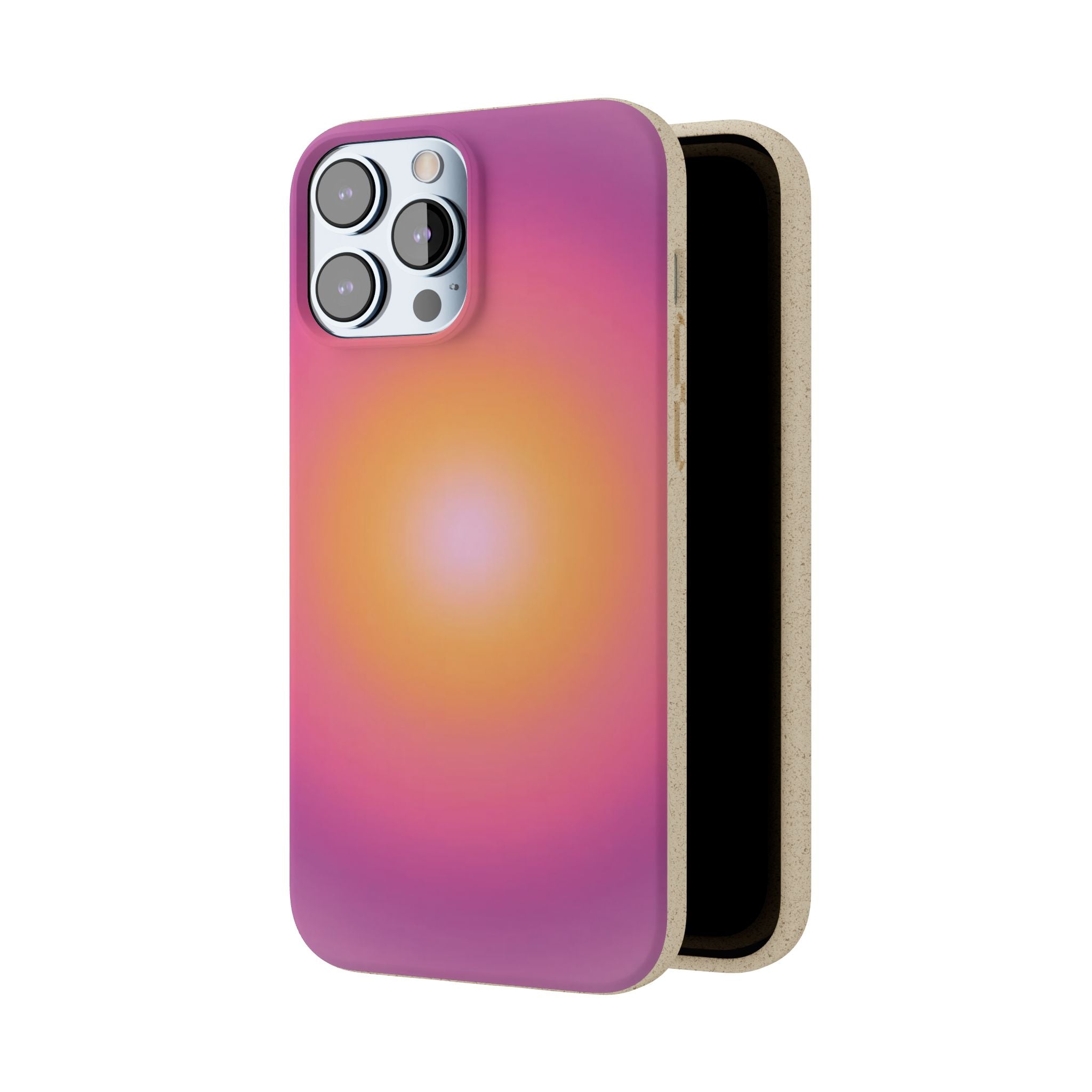 Sunset Glow Biodegradable Phone Case -  Eco-Friendly Cover