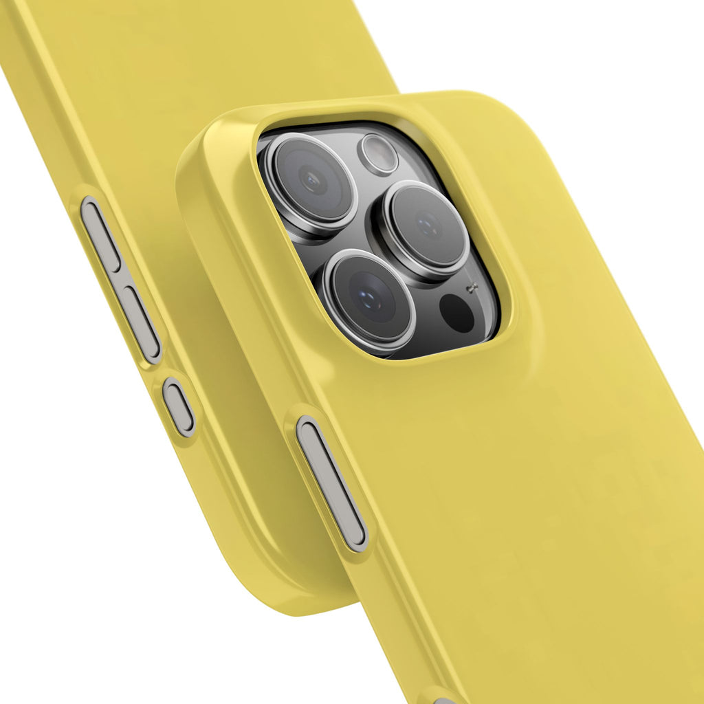 Yellow Snap Phone Case
