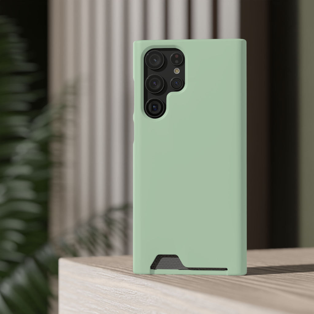 Mint Card-Holder Phone Case