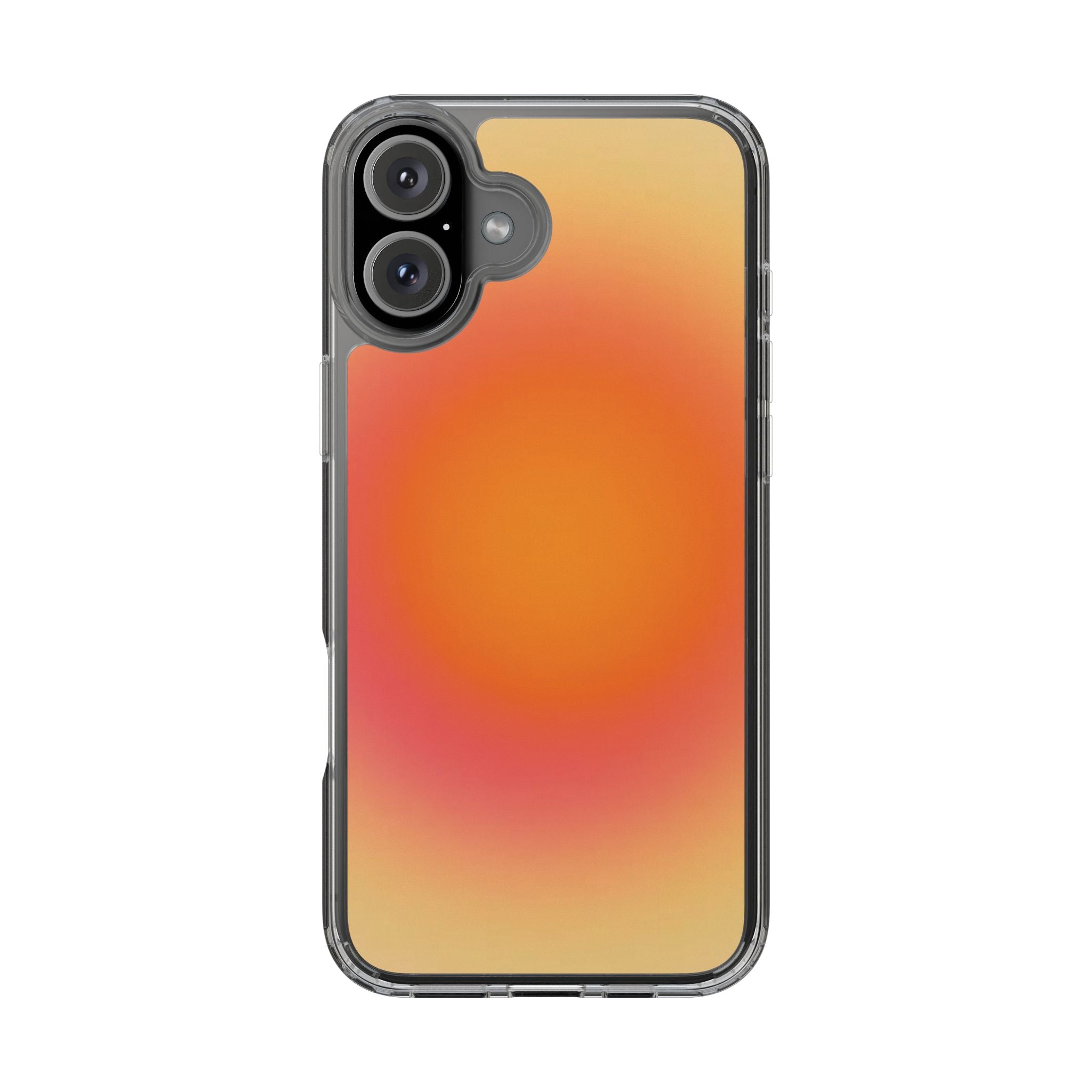 Clear Sunburst Protective Phone Case