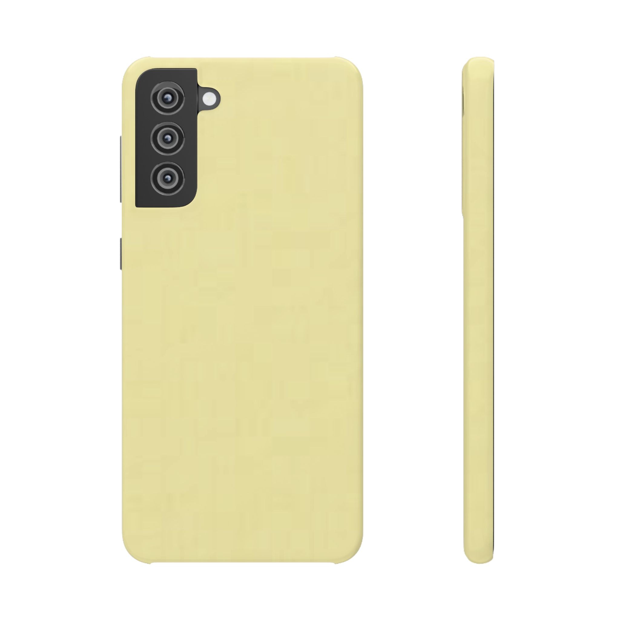 Pale Yellow Snap Phone Case
